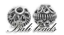 Bali beads silver